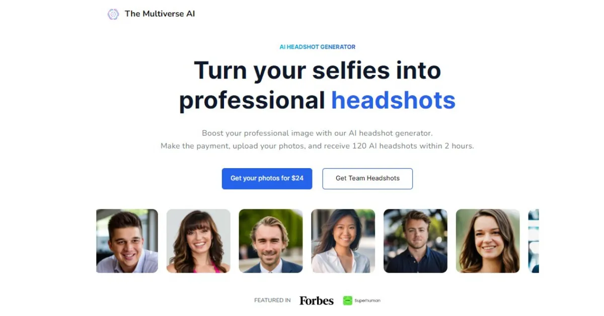 The Multiverse AI: AI Portrait Generator